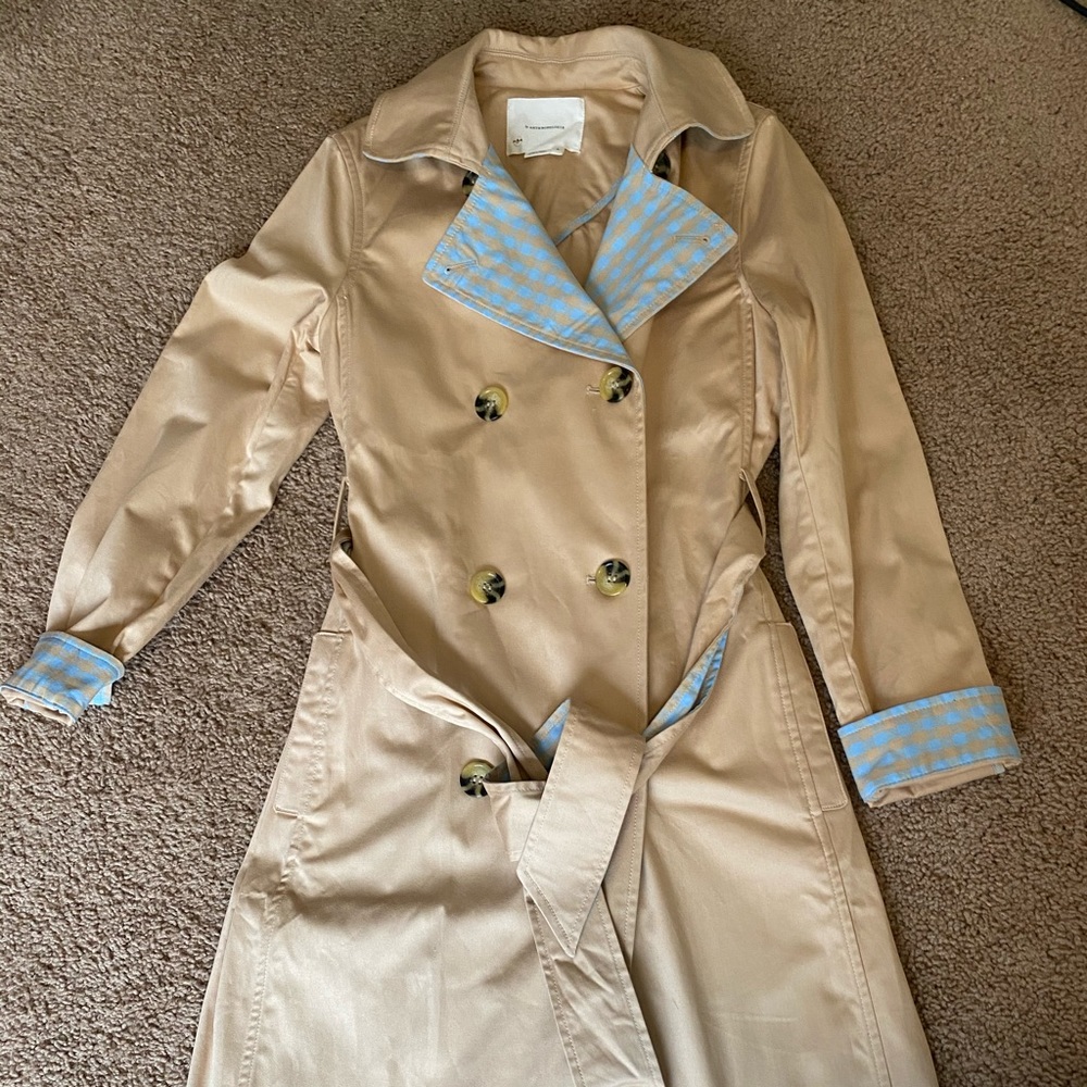 Anthropologie trench coat